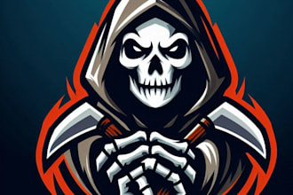 do new reaper mascot logo design service