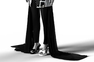 3d fashion, 3d garment design, 3d clothing design with animation and renders