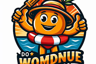 do make wonderful summer mascot logo design service