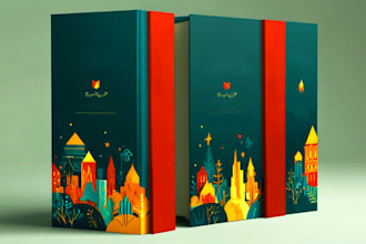 design an ebook or book cover and interior