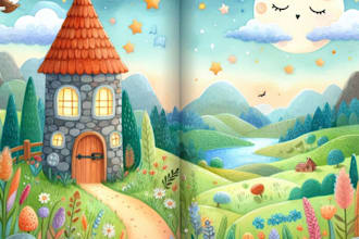do kids, children story books, or ebook illustrations