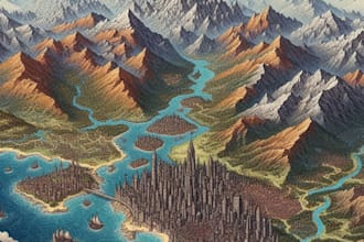 make custom fantasy maps for you