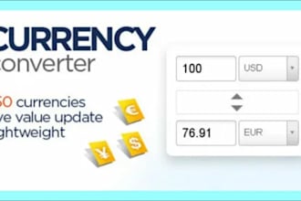 build current converter app for both android and ios