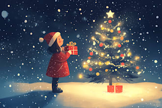 do design an awesome holiday, greeting, christmas