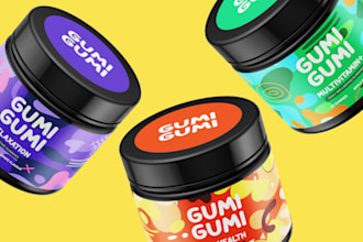 create outstanding supplement packaging design