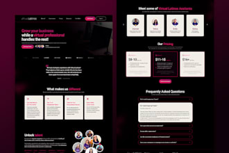 do figma UI UX website design mockup for your business
