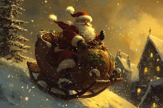 do design christmas card, greeting card, and invitation