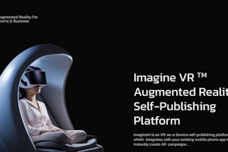 build VR mobile app, ar app, ai app, machine learning app, web app, saas app