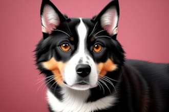 do realistic digital painting of your dog, cat, pet portrait