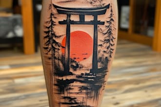 design a chinese or japanese calligraphy tattoo for you