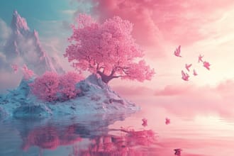 desing a environment concept art landscape design