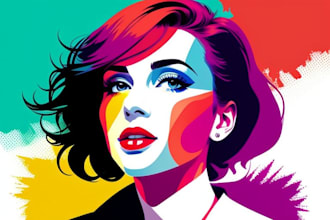 make amazing wpap pop art portrait