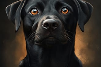 do realistic portraits of your cat, dog or any pets by pencil