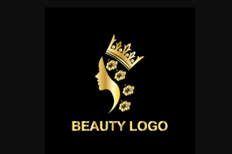 design minimalist feminine modern beauty logo