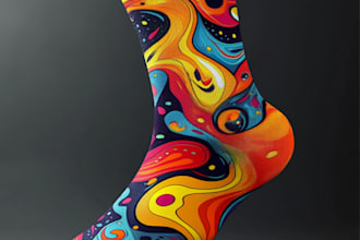 make unique and eye catching sock designs for you
