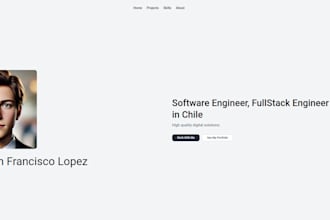 web programming, developing landing pages