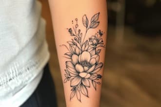 draw a custom tattoo design