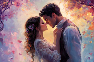 design professional romance book cover