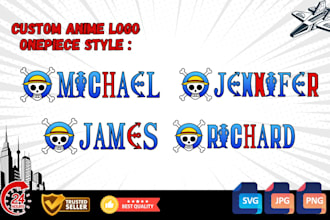 custom make anime logo your name