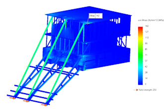 analysis your engineering object with finite element analysis fea or cfd
