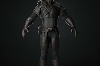 metahuman game character, realistic 3d model, ps1,ps2 creature,human photo to 3d