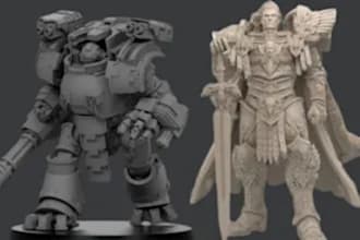 draw your favorite warhammer 40k character