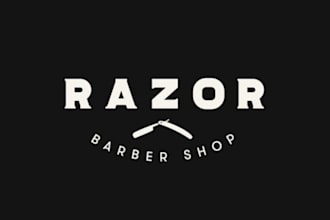 do barber and barber shop logo for your business