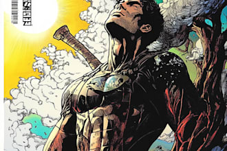do comic books, splash pages, comic cover art