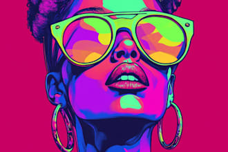 create a awesome wpap pop art portrait