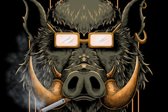 draw wild animals in my style