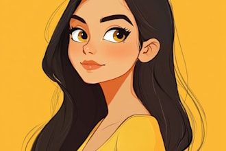 turn you in a yellow cartoon character