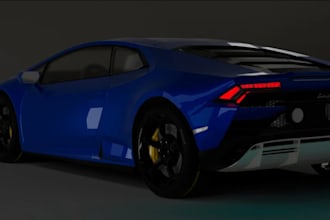 design compact car, assetto corsa ,wheel car tuning, realistic car animation