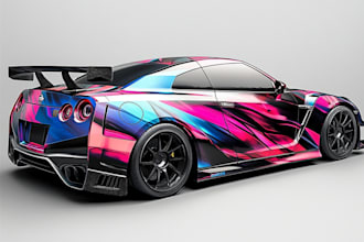 do vehicle wrap design car wrap design