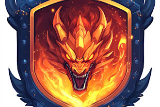 create custom fantasy, rpg, sci fi animated game logo