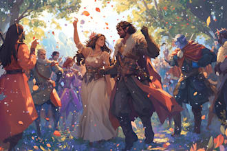 draw your dnd group party illustration
