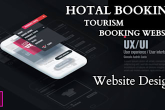 create a professional hotel booking and tourism booking website