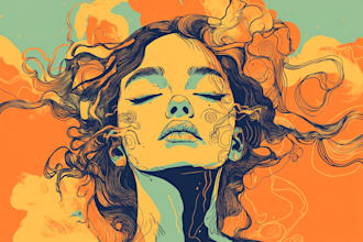 draw doodle art illustration designs on any topic