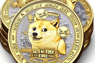 draw meme coin art and meme posts