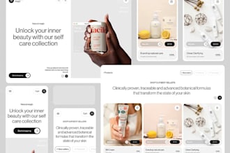 design or clone shopify landing page in replo, shogun, gempages, shopify expert