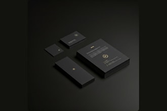 design logo, business name , business card and letterhead