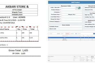 develop pos, inventory management software for restaurant, stores and pharmacies