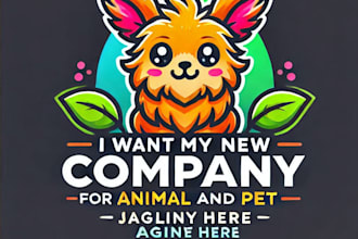 do make animal and pet logo mascot design with 1 day delivery