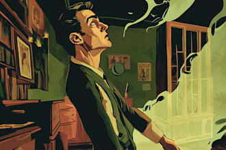 do comic book illustration for your comic or webtoon