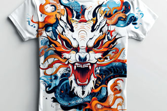 make design a streetwear clothing design or tshirt