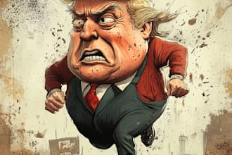 create political and editorial cartoons