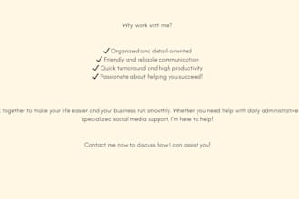 be your VA for social media,ai content creation