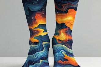 do socks design unique socks design within 24 hours