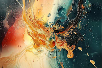 paint digital professional abstract art