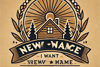 do make vintage trendy logo design with unlimited review