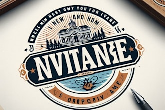 do make vintage inspiration logo design with express delivery